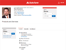 Tablet Screenshot of guscisneros.com